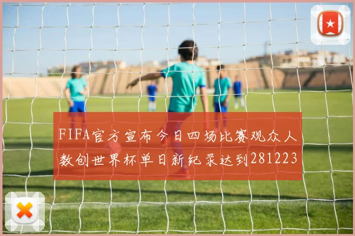 FIFA官方宣布今日四场比赛观众人数创世界杯单日新纪录达到281223人